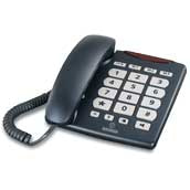 brondi bravo 10 ældrevenlig fastnet telefon
