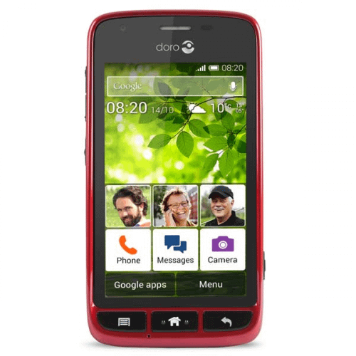 Doro 820 Mini - Doro Liberto 820 Mini rød/sort