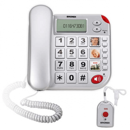 Super Bravo Plus, fastnettelefon med nødkald