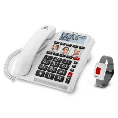 Geemarc CL610 fastnettelefon med nødkald