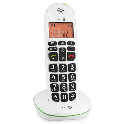 Doro PhoneEasy 100w trådløs telefon i hvid