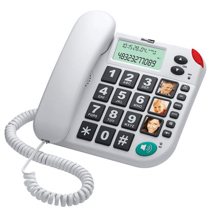 Maxcom KXT480 fastnettelefon Hvid