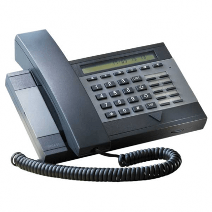 Kirk Delta S3 Plus forstærkertelefon, Antrasit/skifergrå