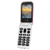 Doro 6061 Klaptelefon - rød