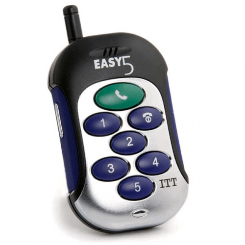ITT - Easy5 mobil til ældre, med tomt bagsidemærkat